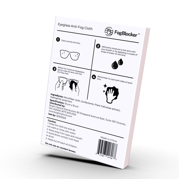 FogBlocker Dry Cloth