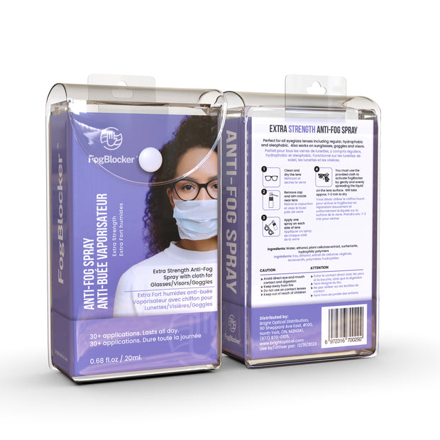 Anti-Fog Wipes Lasts 24hrs | Progear | for Glasses Goggles Sunglasses